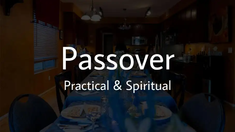 Preparation for Passover