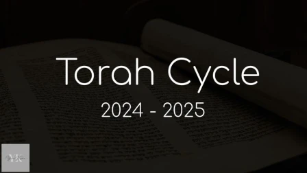 Messianic Torah Cycle Study 2024 to 2025